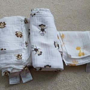 Aden Muslin Swaddle Blankets